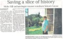 Saving a Slice of History, article